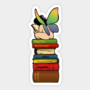 Literary Fairy Sticker